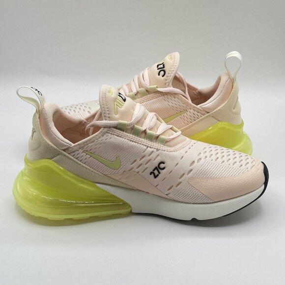 Women Nike Air Max 270 Guava Ice Life Lime Sail Black  AH6789-802 Size 7 No Box - Picture 9 of 10